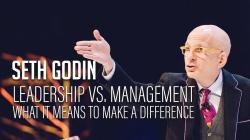 Thumbnail for Seth Godin – Leadership vs. Management
